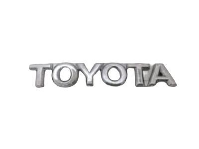 Toyota 75447-06020 Luggage Compartment Door Name Plate, No.7