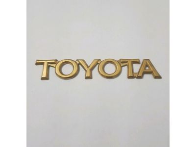 Toyota 75441-12680 Luggage Compartment Door Name Plate, No.1