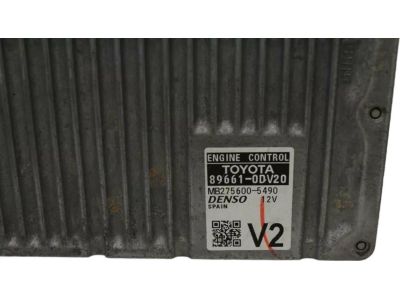 Toyota Yaris Engine Control Module - 89661-0DV20