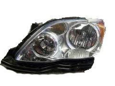 Toyota 81110-06500 Passenger Side Headlight Assembly