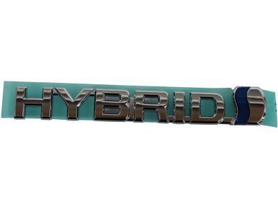 2013 Toyota Prius C Emblem - 75374-52010