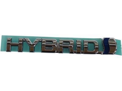 2018 Toyota Prius C Emblem - 75374-52010