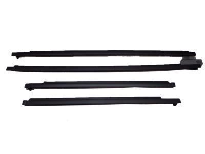 Toyota 68164-35010 Weatherstrip, Rear Door Glass, Outer