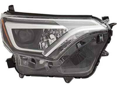 Toyota 81145-42670 Passenger Side Headlight Unit Assembly