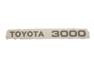 Toyota 11286-46060 Plate, Engine Specification
