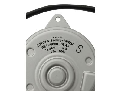 2016 Toyota Sienna Fan Motor - 16363-0P250