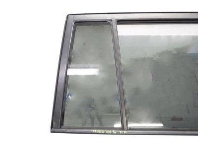Toyota 68123-48090 Glass, Rear Door Quarter Window, RH
