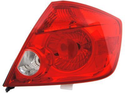 Toyota 81551-21230 Lens & Body, Rear Combination Lamp, RH