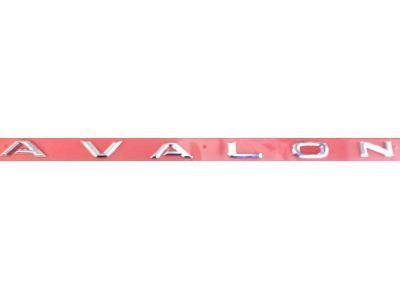 Toyota 75442-AC040 Luggage Compartment Door Name Plate, No.2