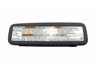 Toyota 64785-78010-C1 Base Back Door Trim 64785-78010-C1 Toyota Base Back Door Trim Product Photo 1 of 4