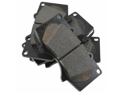 04465-AZ001-TM Toyota TCMC BRAKEPAD W-SHIM Product Photo 2 of 4