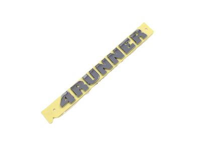 75445-35050 Toyota Luggage Compartment Door Name Plate Product Photo 2 of 4