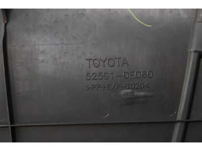 52591-0E060 Toyota Rear Bumper Side Seal Product Photo 4 of 11