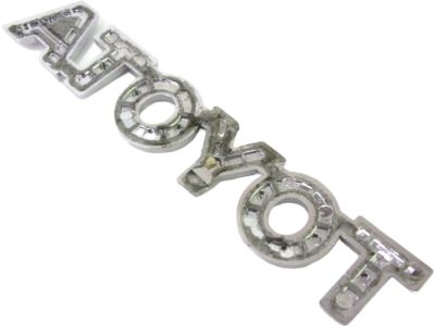 2003 Toyota Corolla Emblem - 75441-02070