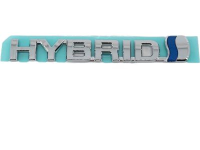 75374-12090 Toyota Nameplate Product Photo 2 of 2