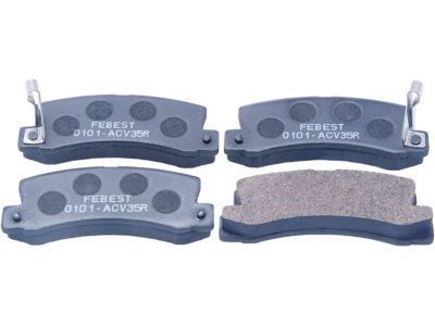 Toyota 04466-17040 Rear Disc Brake Pad Kit