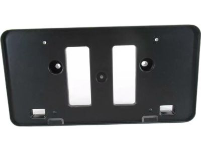 Front License Plate Bracket Black Fits 2012-2014 Toyota Camry