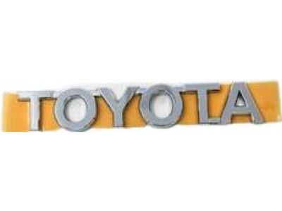 75442-48090 Toyota No.2 Back Door Name Plate Product Photo 1 of 1