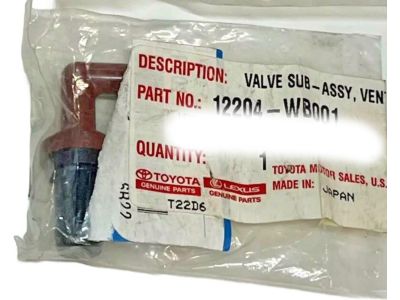 Toyota Yaris PCV Valve - 12204-WB001