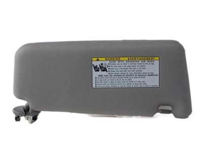 74310-33F30-B0 Toyota Visor Assembly Right Hand Product Photo 2 of 2
