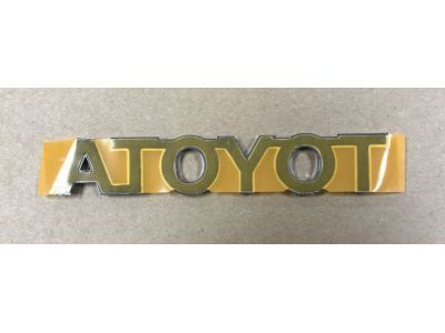 Toyota 75446-52050 Back Door Name Plate, No.2