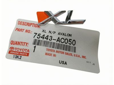 2004 Toyota Avalon Emblem - 75443-AC050