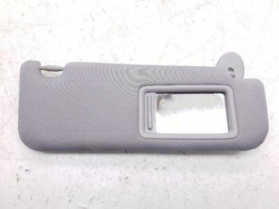 thumbnail image 2 of ECCPP Tan Beige Right Passenger Sun Visor – 07-11 Toyota Camry W/ Vanity Light & Mirror 2 of 4