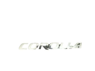 75442-0A040 Toyota Back Door Name Plate Product Photo 1 of 2