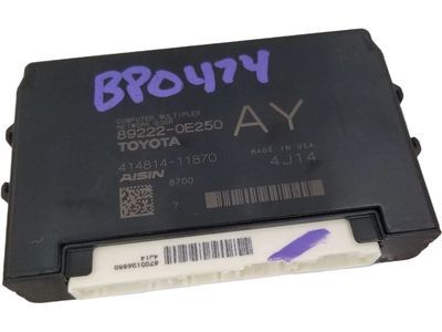 2023 Toyota Highlander Body Control Module - 89222-0E250