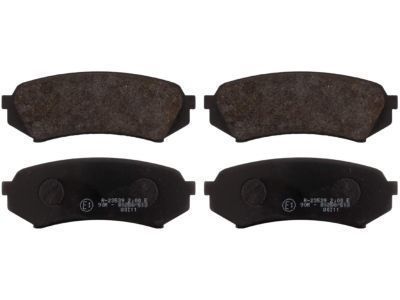 Toyota 04466-60070 Rear Disc Brake Pad Set