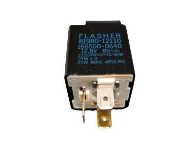Toyota Corolla / Chevy Prizm Turn Signal Hazard Flasher Relay – OEM 81980-02010 (12V, 20A, 3-Pin)