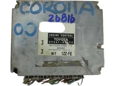 2001 Toyota Corolla Engine Control Module - 89661-02672