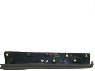 2014 Toyota Highlander Door Moldings - 75075-0E070-C0