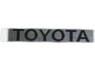 Toyota 75441-12460 Luggage Compartment Door Name Plate 75441-12460 Toyota Luggage Compartment Door Name Plate Product Photo 1 of 1
