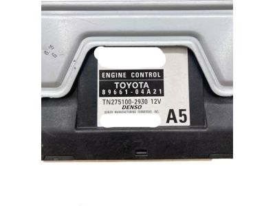 2005 Toyota Tacoma Engine Control Module - 89661-04A21