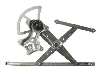 Evan-Fischer Front Left Manual Window Regulator For Toyota Yaris Hatchback 2007-2011