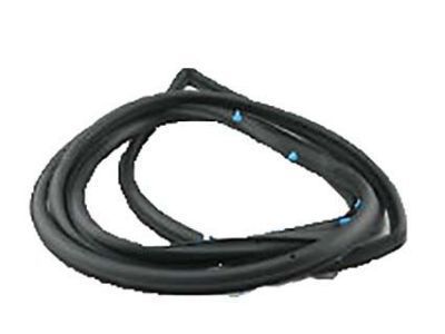 Toyota 62742-04010 Weatherstrip, Quarter Window, LH