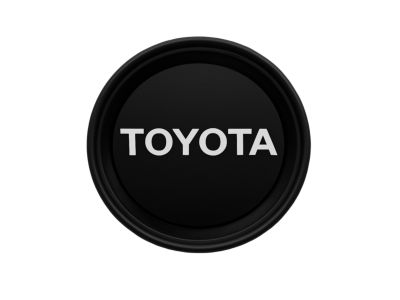 PT998-35221-3S Toyota Center Cap Black With Silver Lettering Product Photo 2 of 2