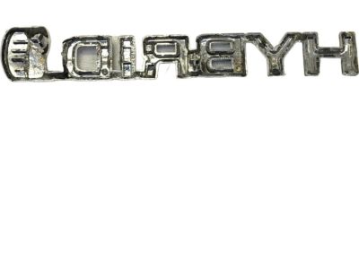2010 Toyota Prius Emblem - 75374-47050