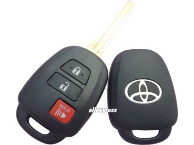 thumbnail image 2 of Canscan Keyless Entry Remote Key Fob – 2007-2010 Toyota Tacoma, Tundra, Sequoia, Sienna, Highlander – FCC GQ43VT20T 2 of 2