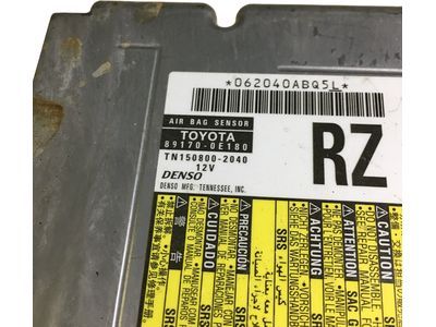2013 Toyota Highlander Air Bag Sensor - 89170-0E180