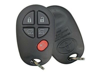 2009 Toyota Highlander Car Key - 89742-0W020