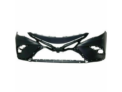 thumbnail interactive-video image 1 of Front Bumper Cover For 2020-2022 Toyota Camry – Primed Direct Replacement 521190X952 By Evan-Fischer 1 of 3