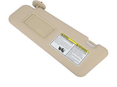 74320-48500-E0 Toyota Visor Assembly Left Hand Product Photo 4 of 5