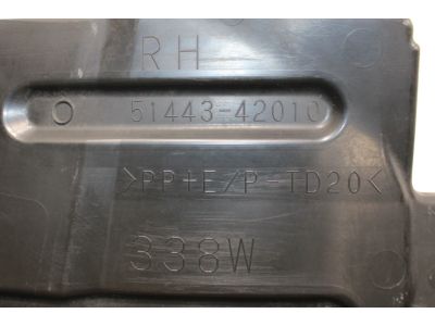 51443-0R010 Toyota Engine Under Cover Product Photo 1 of 2