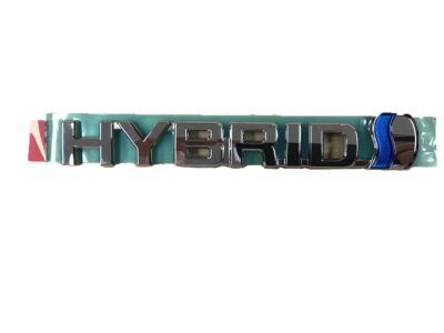 Toyota Prius V Emblem - 75374-47111