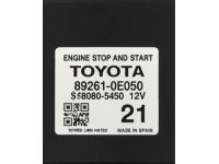 Toyota 89261-0E050 Engine Stop And Start Computer