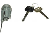 Toyota T100 Ignition Lock Cylinder - 69057-34010 Cylinder & Key Set, Ignition Switch Lock