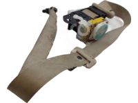 Toyota 73210-60450-A0 Front Seat Belt Assembly Outer Right Hand GREY