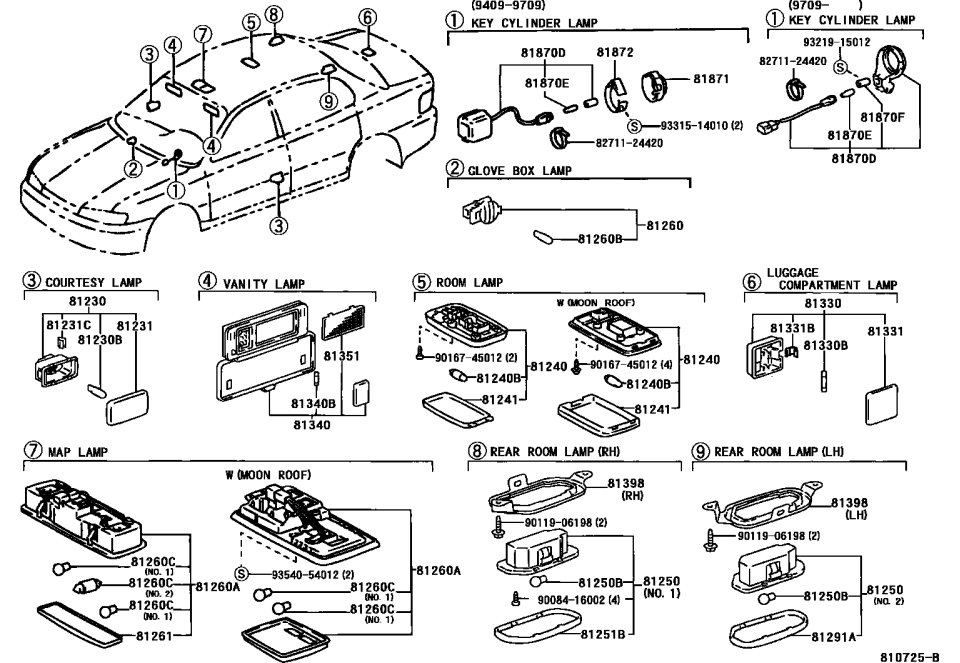 Toyota 90167-45012 Screw,Pan Tapping